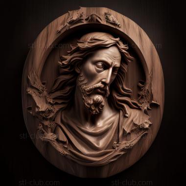 3D model st jesus (STL)